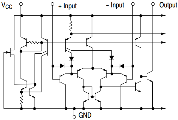 LM339 IC Circuit Schematic Diagram